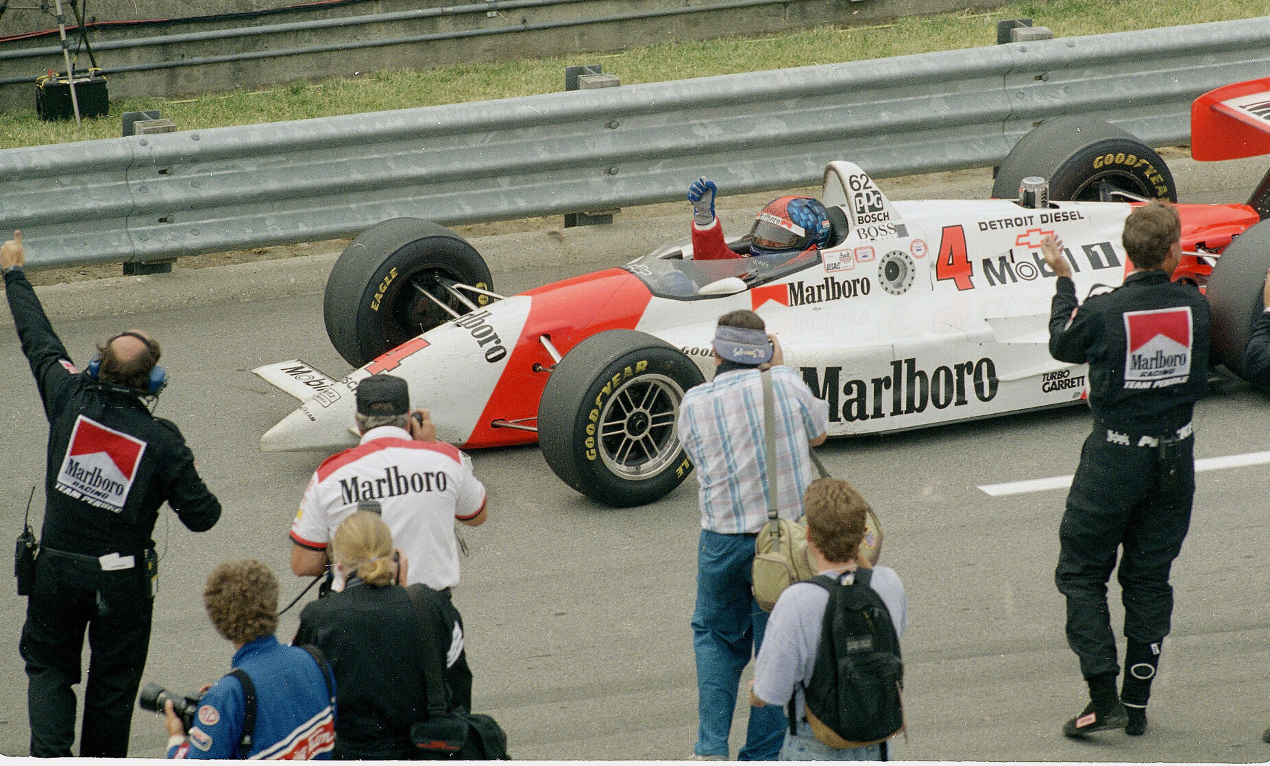1993: Emerson Fittipaldi wins his second Indianapolis 500